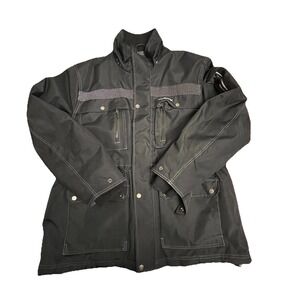 Artix Men's XXL Insulated Winter Jacket Black Water Resistant Reflective